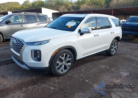 2021 Hyundai Palisade Sel from USA, damaged, VIN KM8R44HE2MU326833